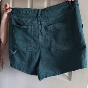Universal thread hunter Green shorts new with tags size 16 / 33